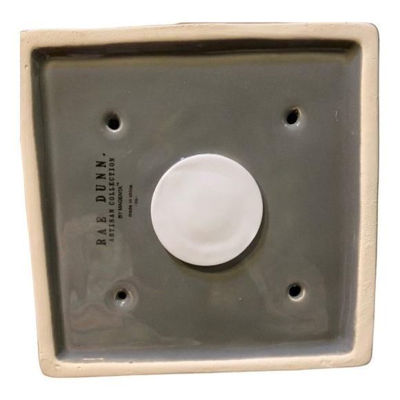 RAE DUNN Retired Halloween 9 Nine Lives Tombstone Birdhouse Ceramic Grey NIB - Picture 5 of 6